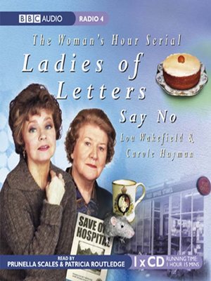 cover image of Ladies of Letters Say No
